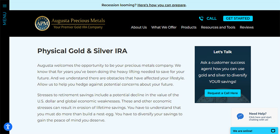Augusta Precious Metals Review