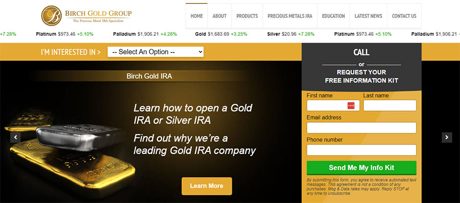 Birch Gold Group Review