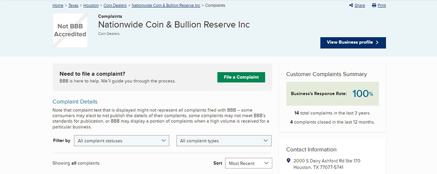 Nationwide Coin and Bullion Review Nationwide Coin and Bullion Review