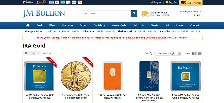 Is It Safe to Buy Gold from JM Bullion?