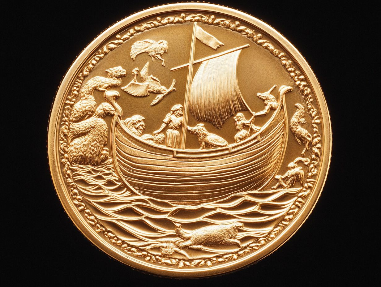 Design and Symbolism of Noah's Ark Coin