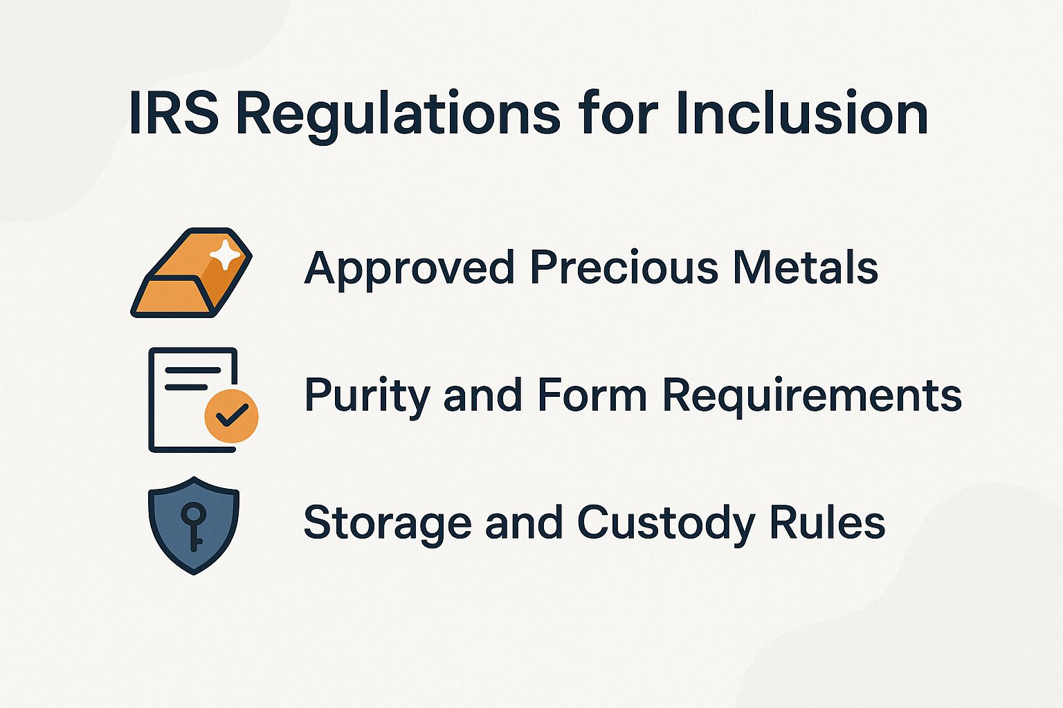 IRS Regulations for Inclusion