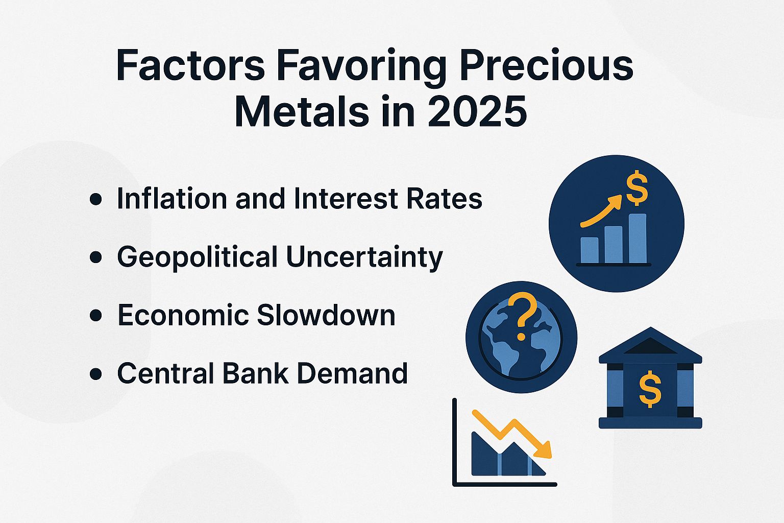 Factors Favoring Precious Metals in 2025
