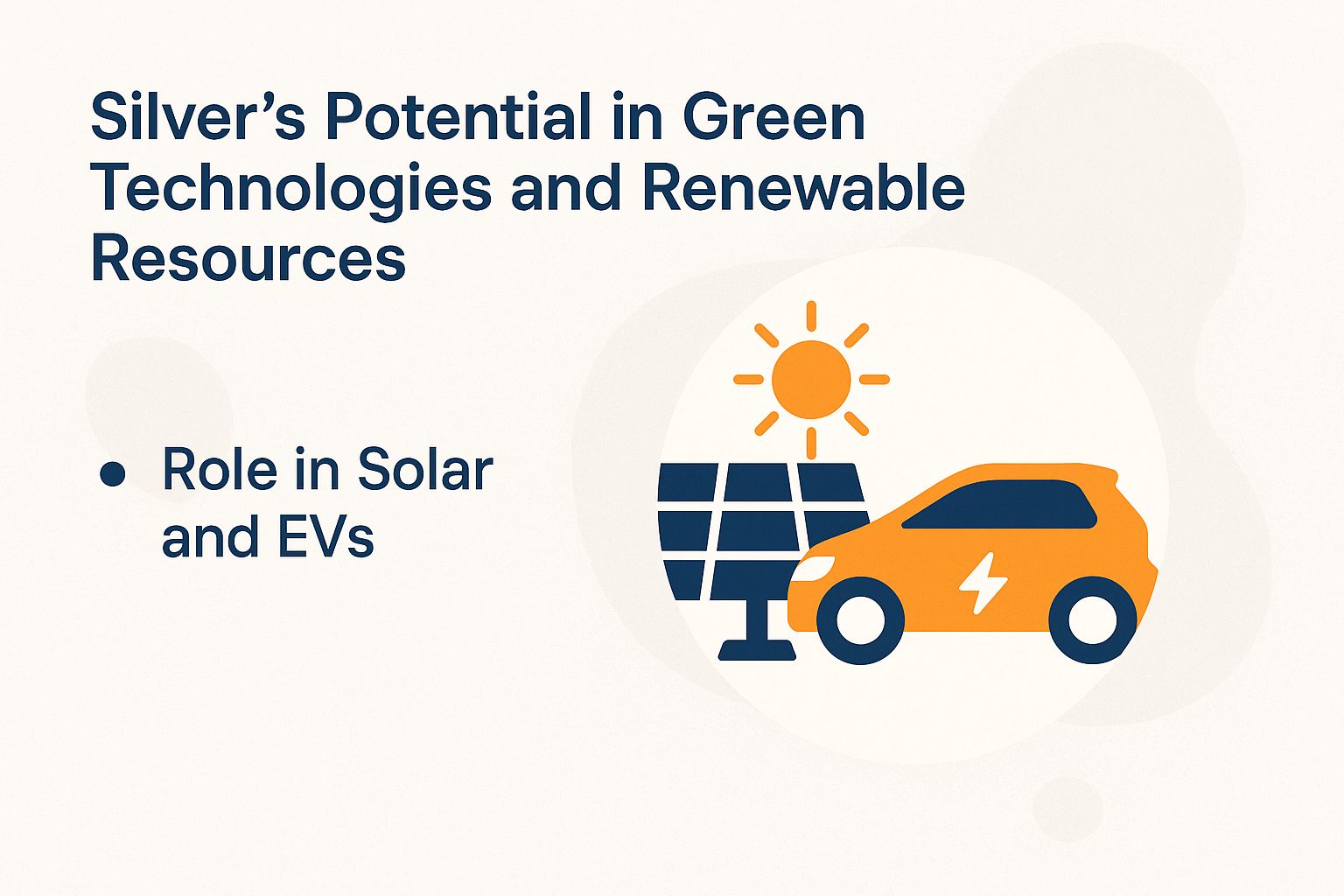 Silver's Potential in Green Technologies and Renewable Resources