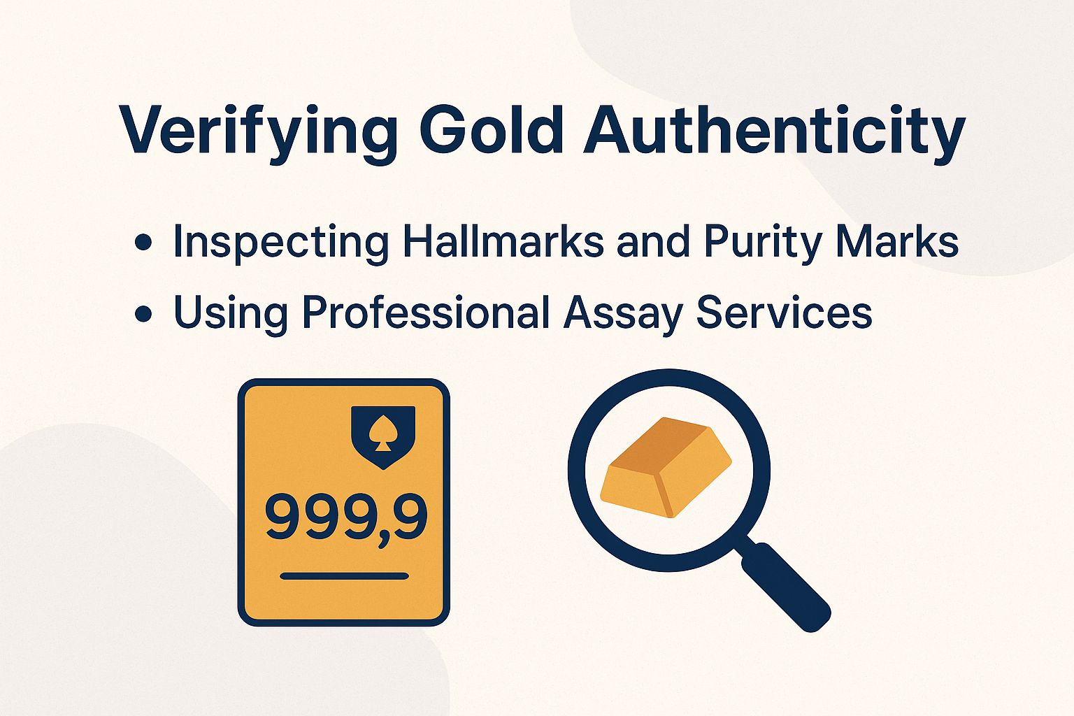 Verifying Gold Authenticity