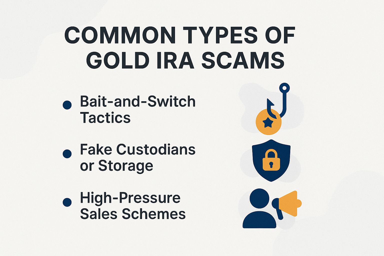 Common Types of Gold IRA Scams