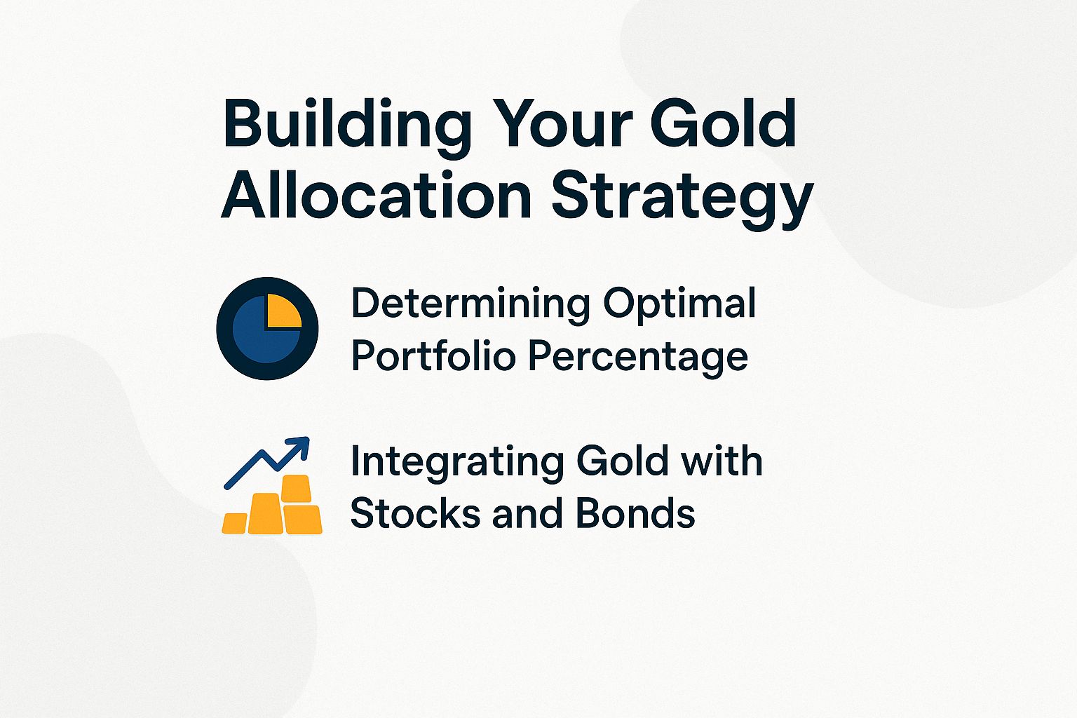 Building Your Gold Allocation Strategy
