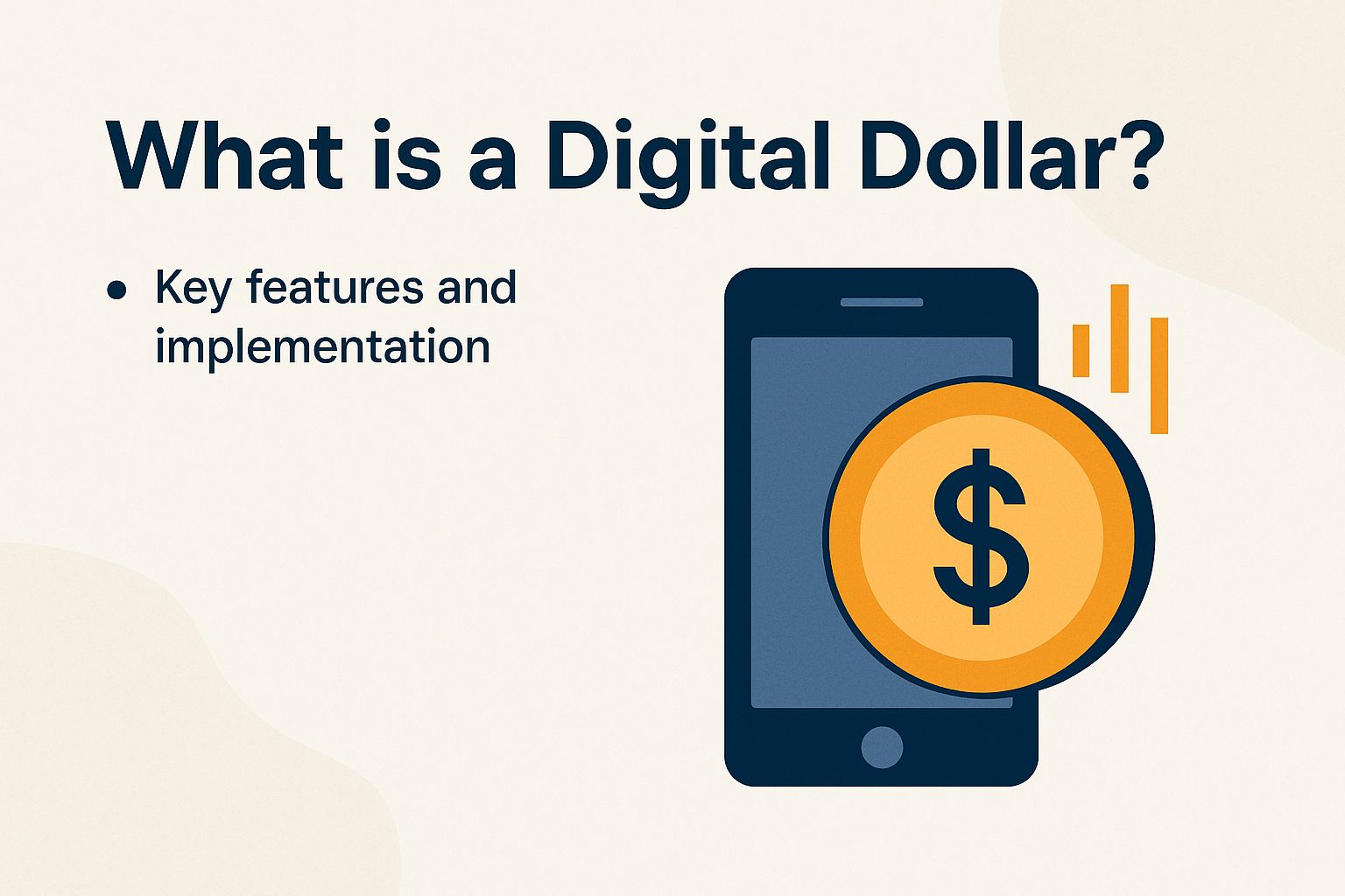 Illustration of a U.S. Digital Dollar as a Central Bank Digital Currency