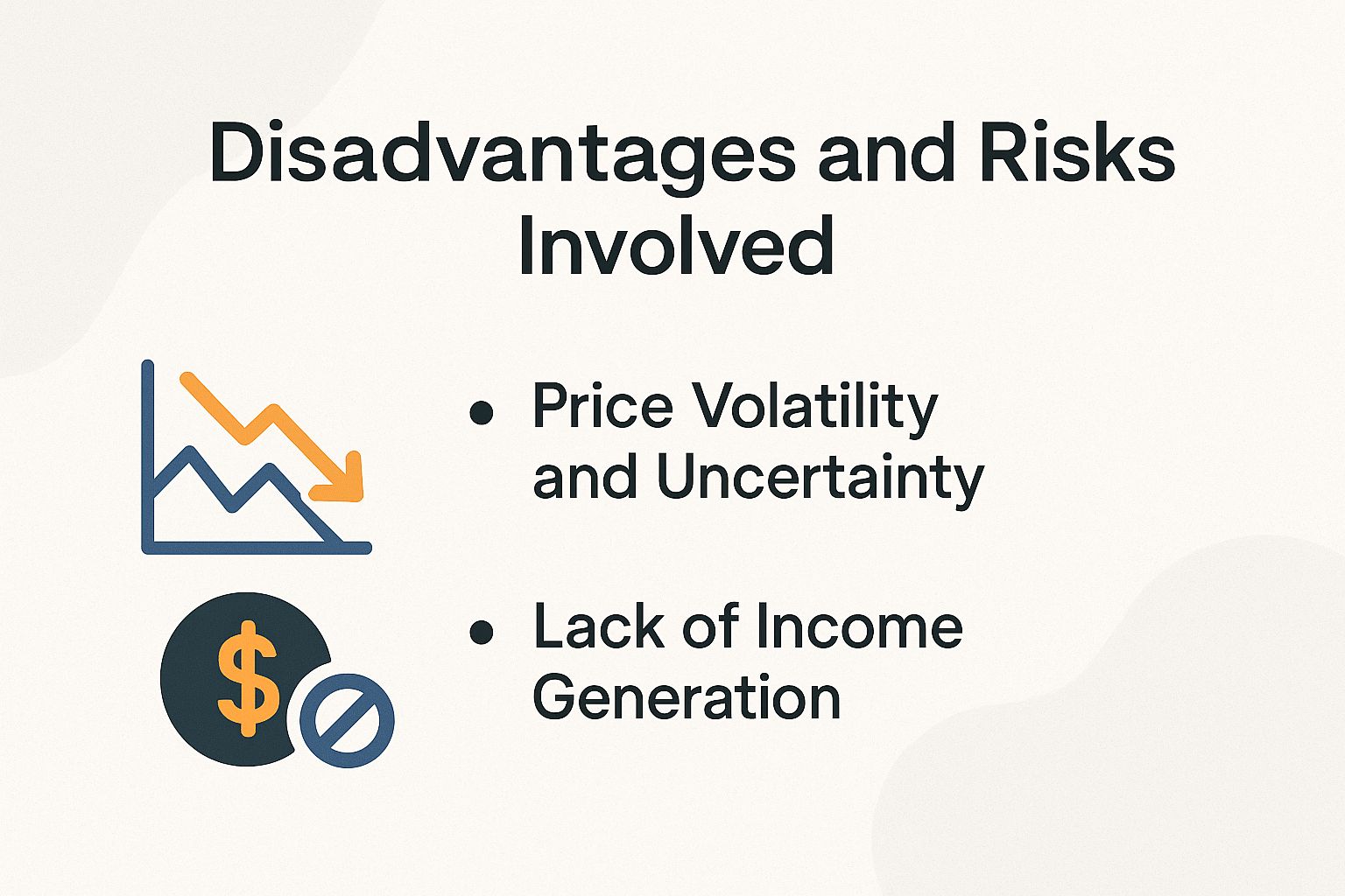 Disadvantages and Risks Involved