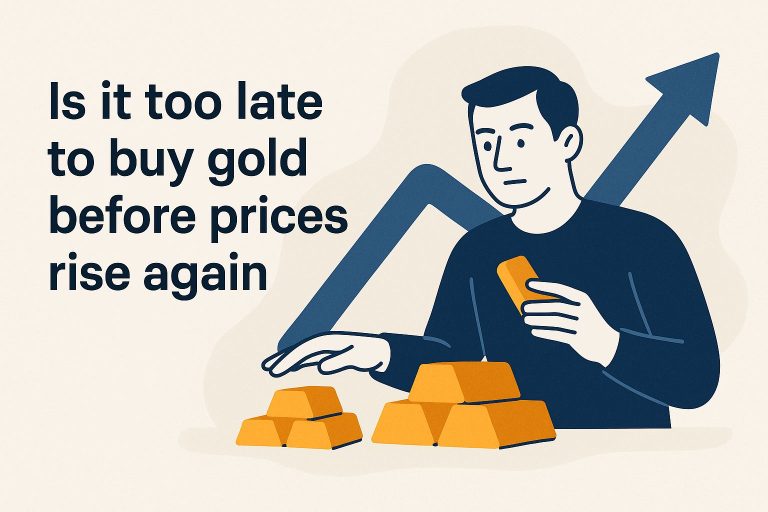Is it too late to buy gold before prices rise again Gold Investment