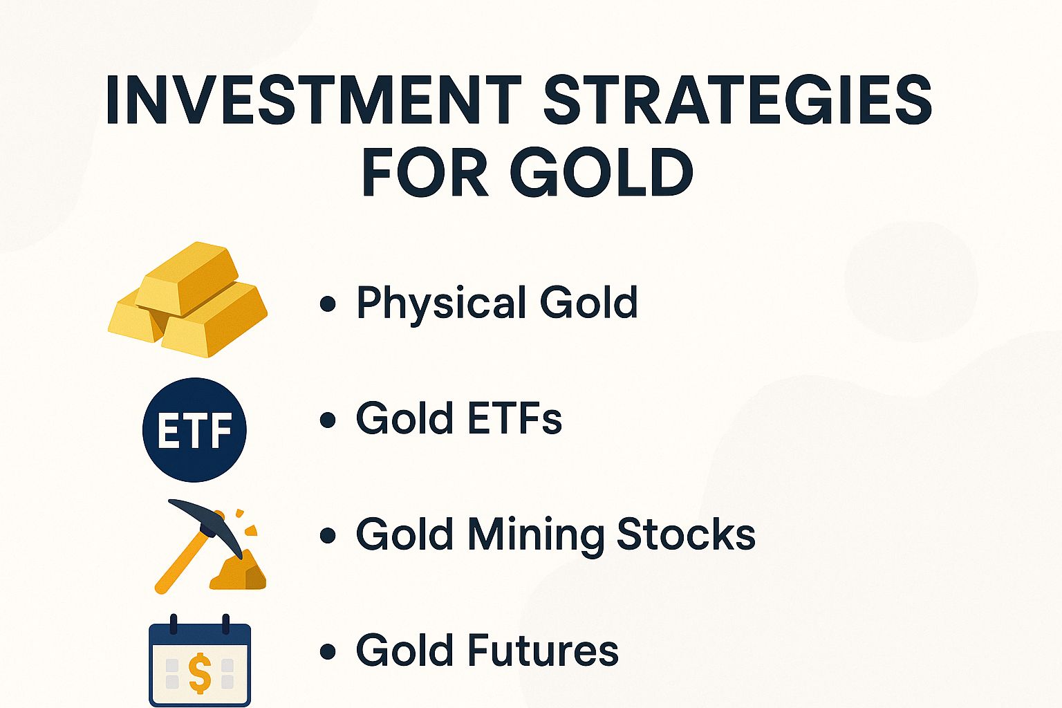 Investment Strategies for Gold