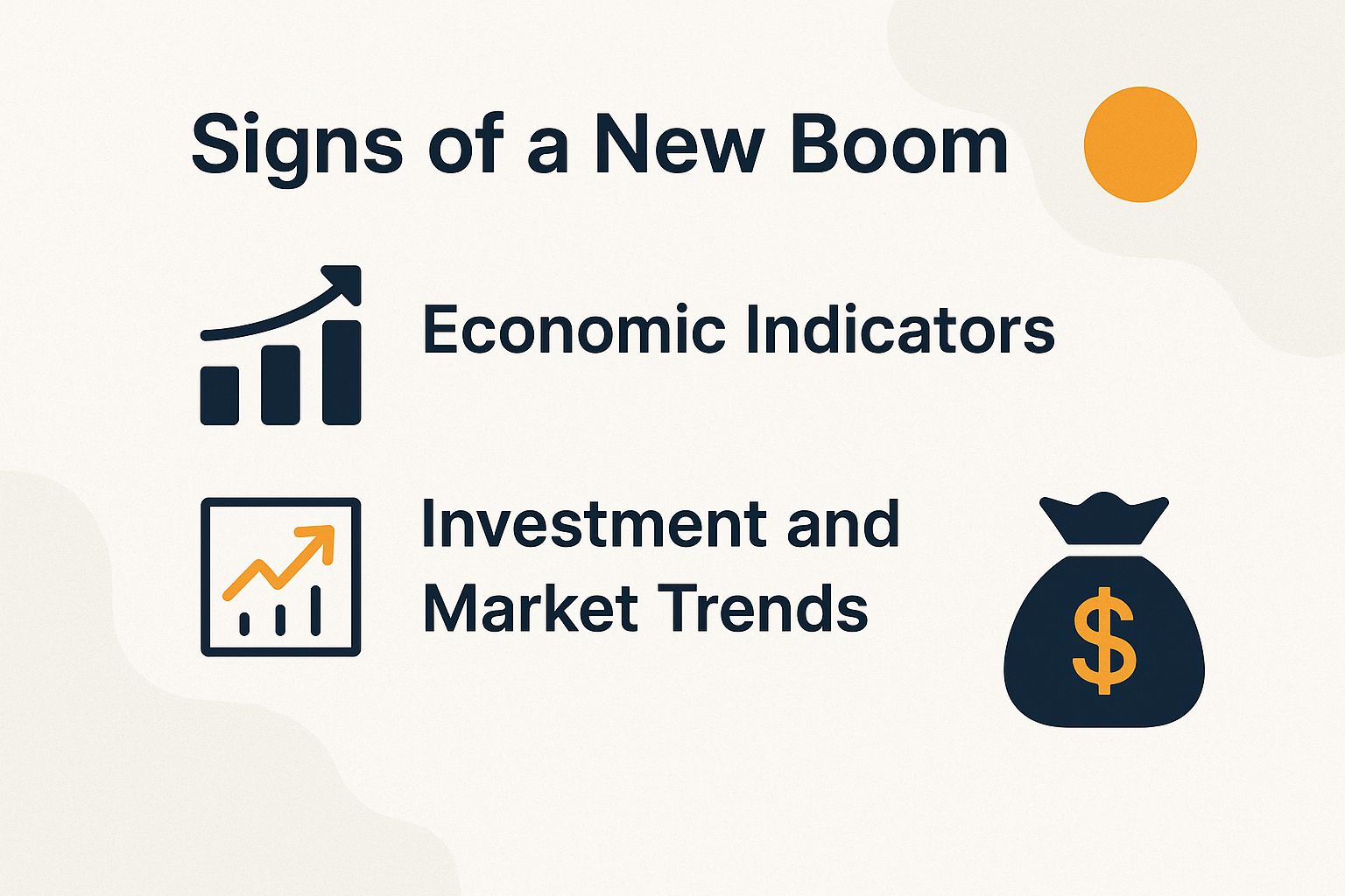 Signs of a New Boom