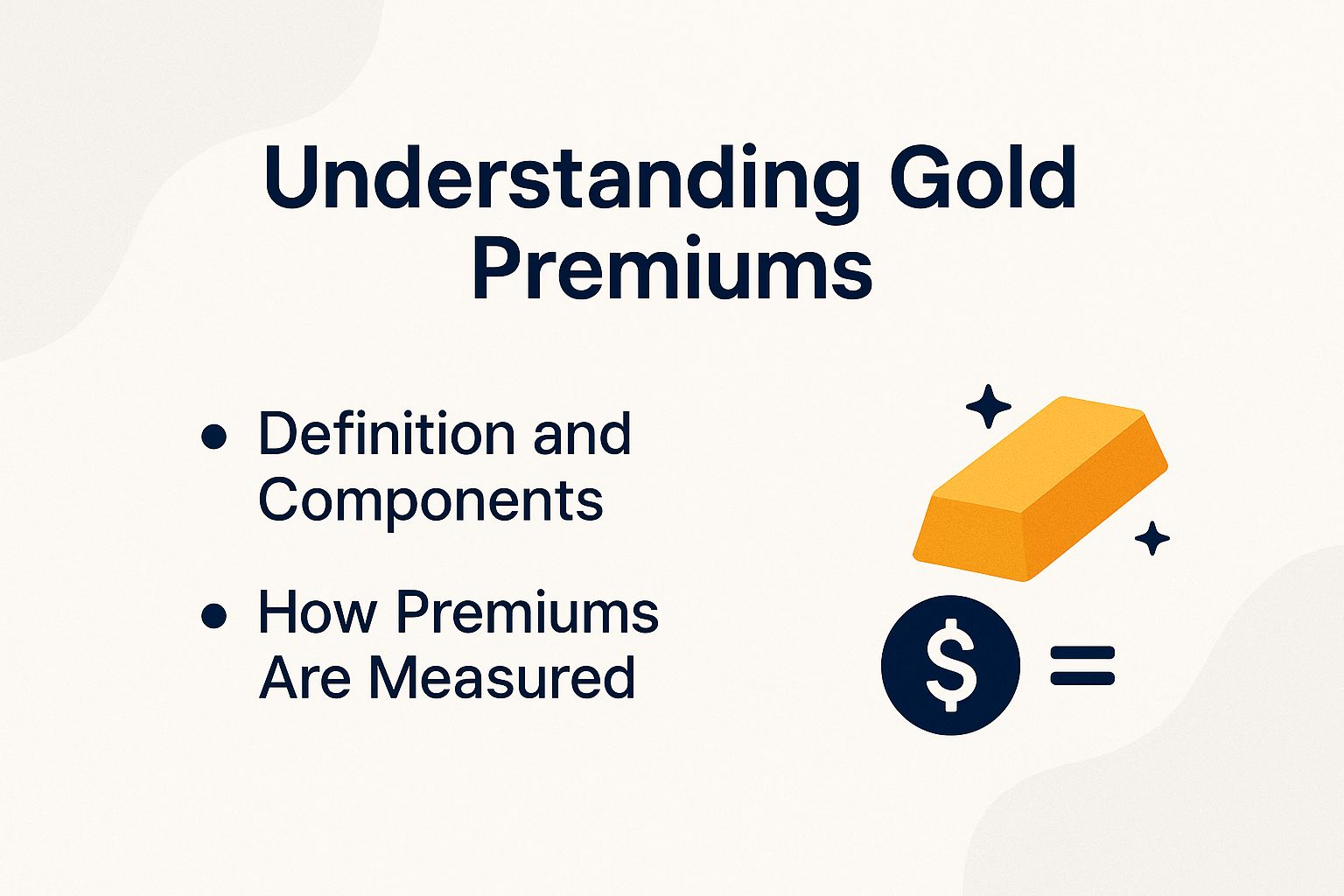 Understanding Gold Premiums