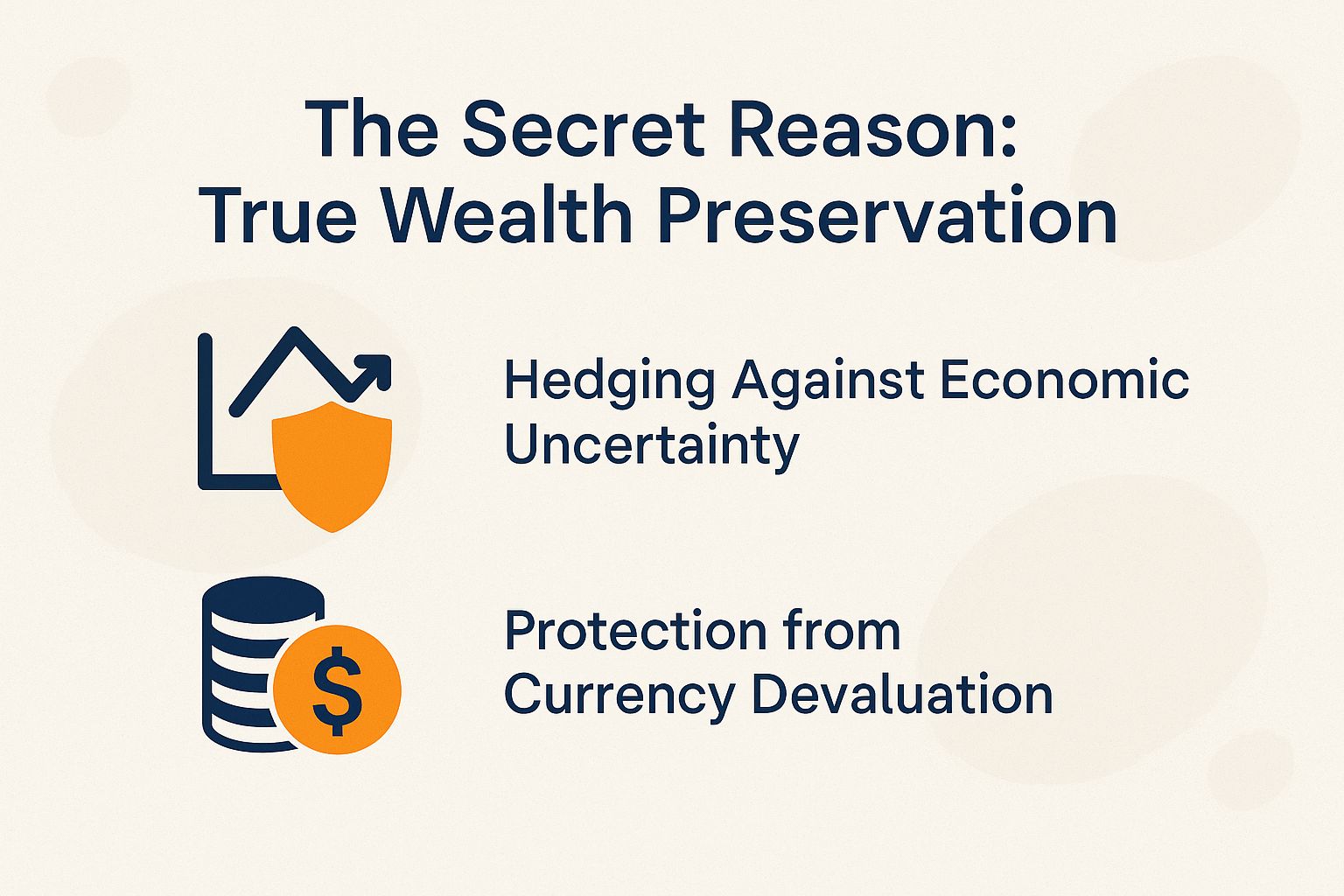 The Secret Reason: True Wealth Preservation
