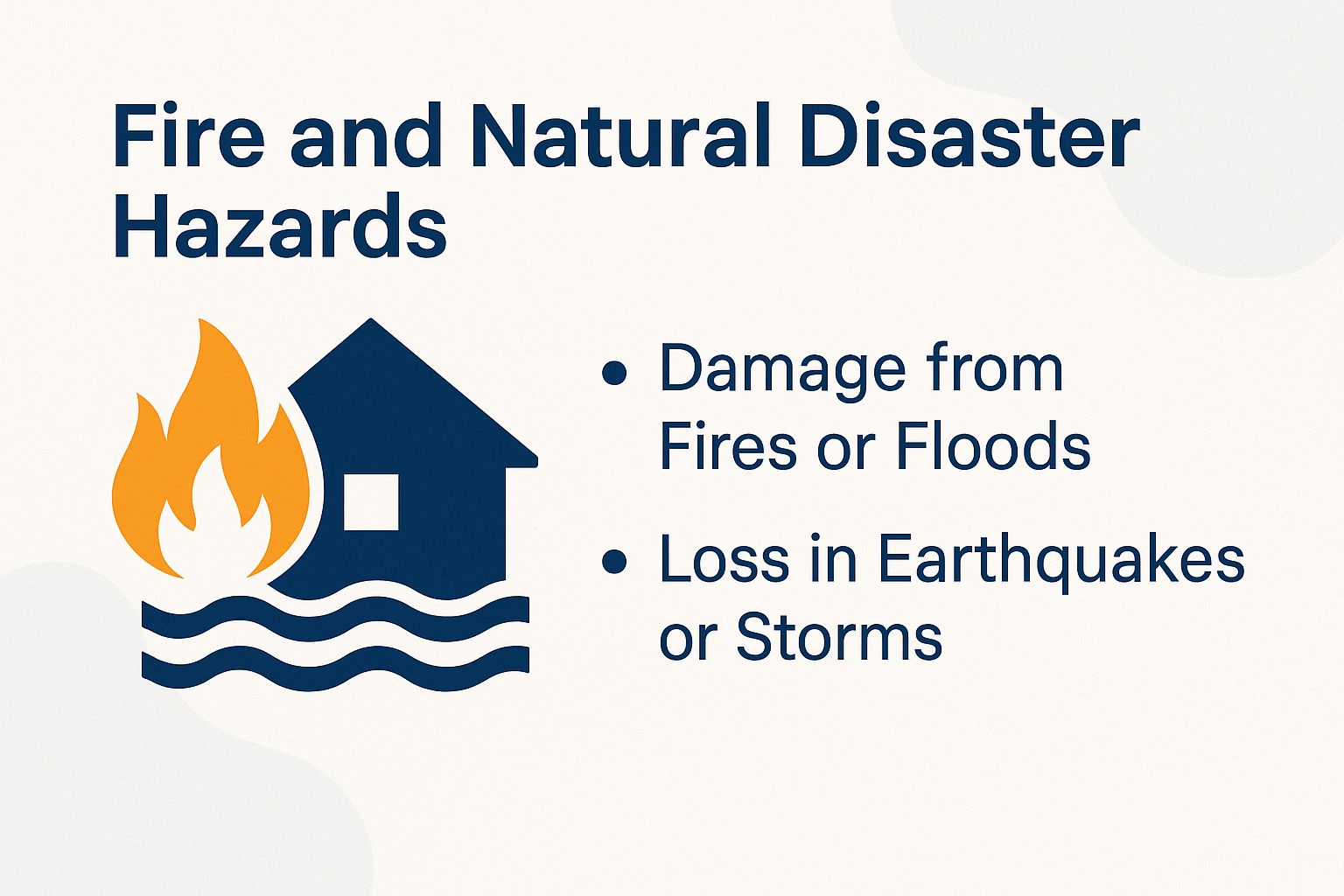Fire and Natural Disaster Hazards