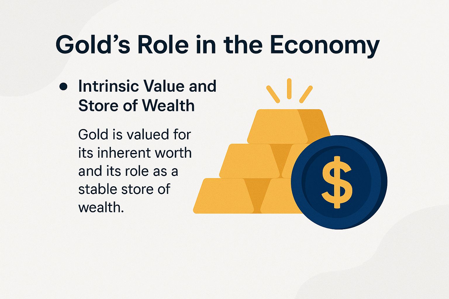 Gold's Role in the Economy
