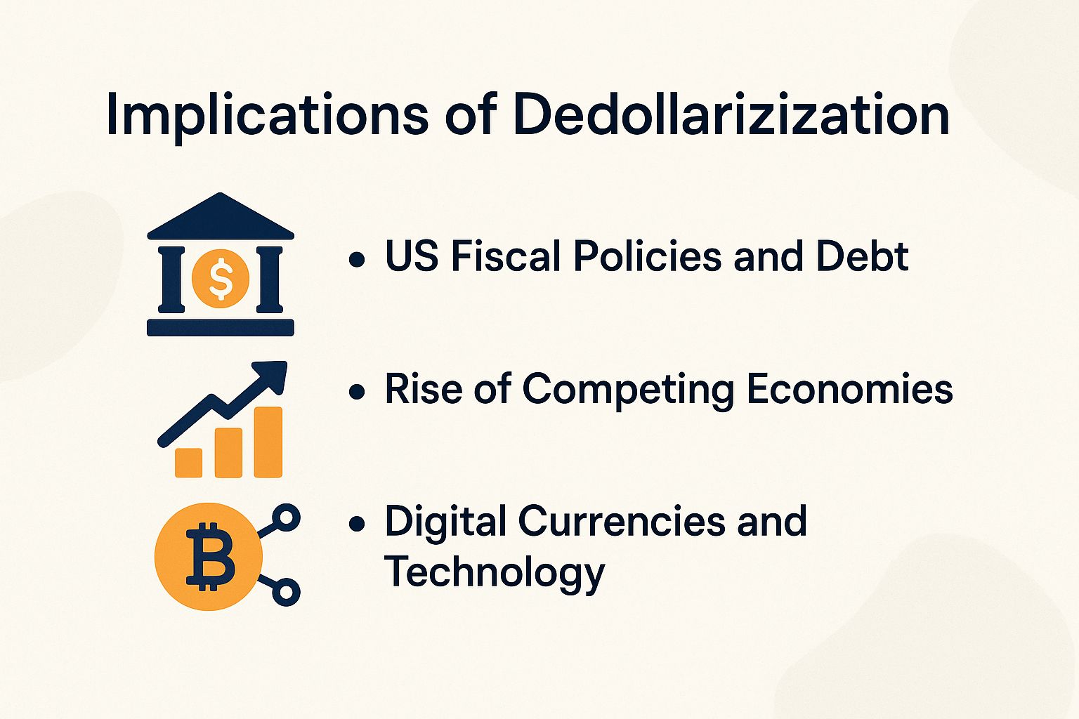 Implications of Dedollarization