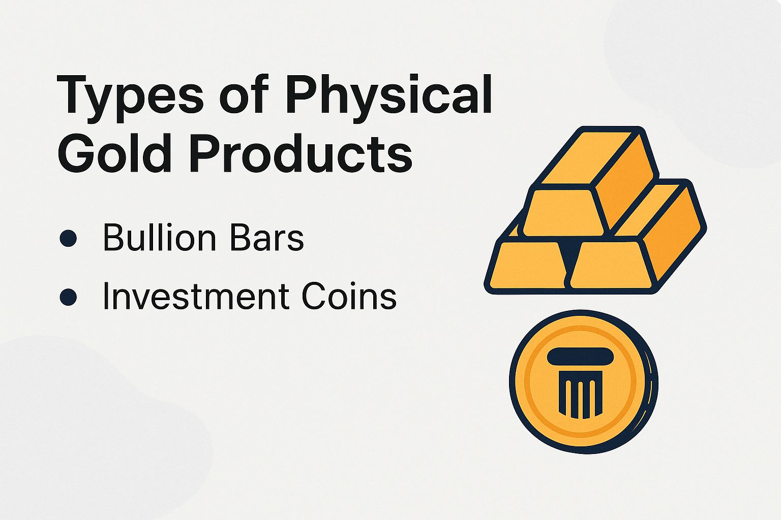 Types of Physical Gold Products