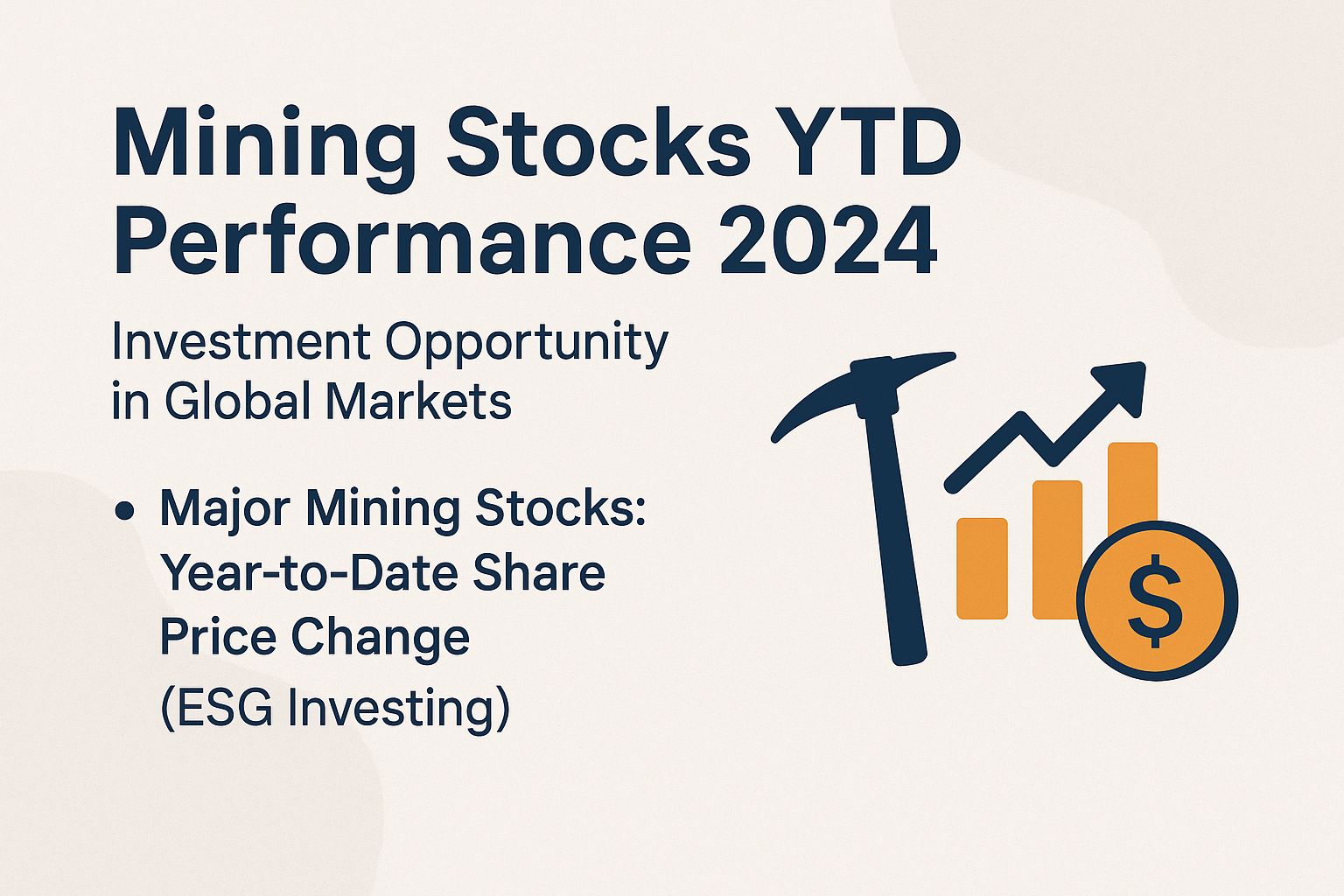 Mining Stocks YTD Performance 2024: Investment Opportunity in Global Markets