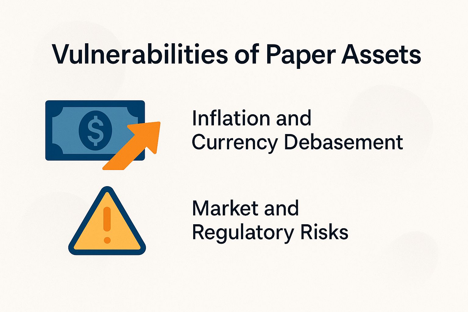 Vulnerabilities of Paper Assets
