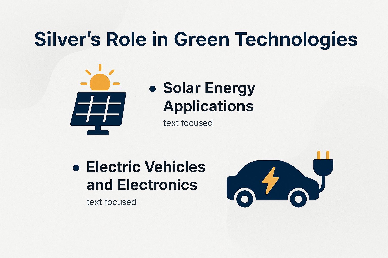 Silver powering green tech like solar panels and EVs