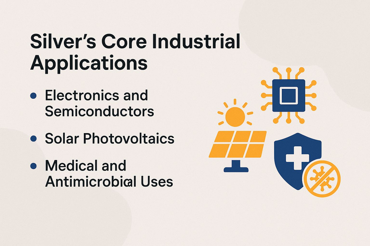Silver's Core Industrial Applications