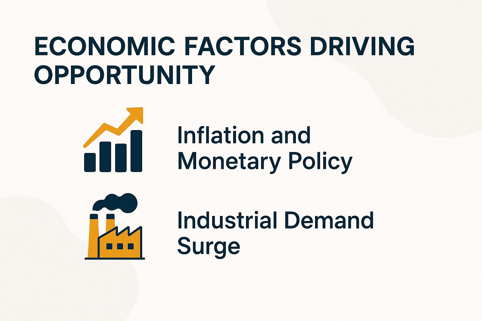 Economic Factors Driving Opportunity