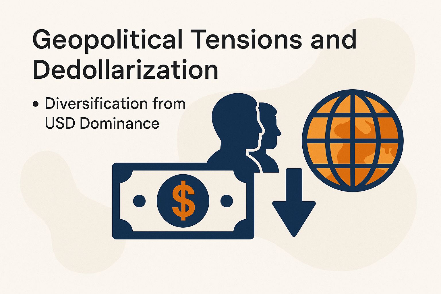 Image showing geopolitical tensions driving dedollarization trends