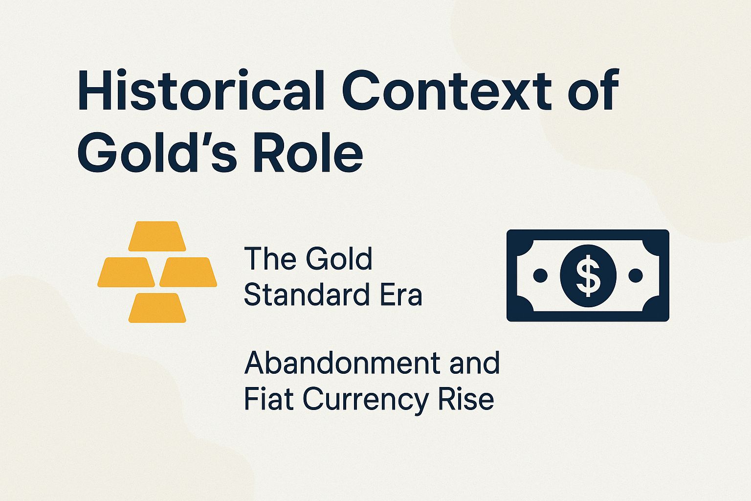 Historical Context of Gold's Role
