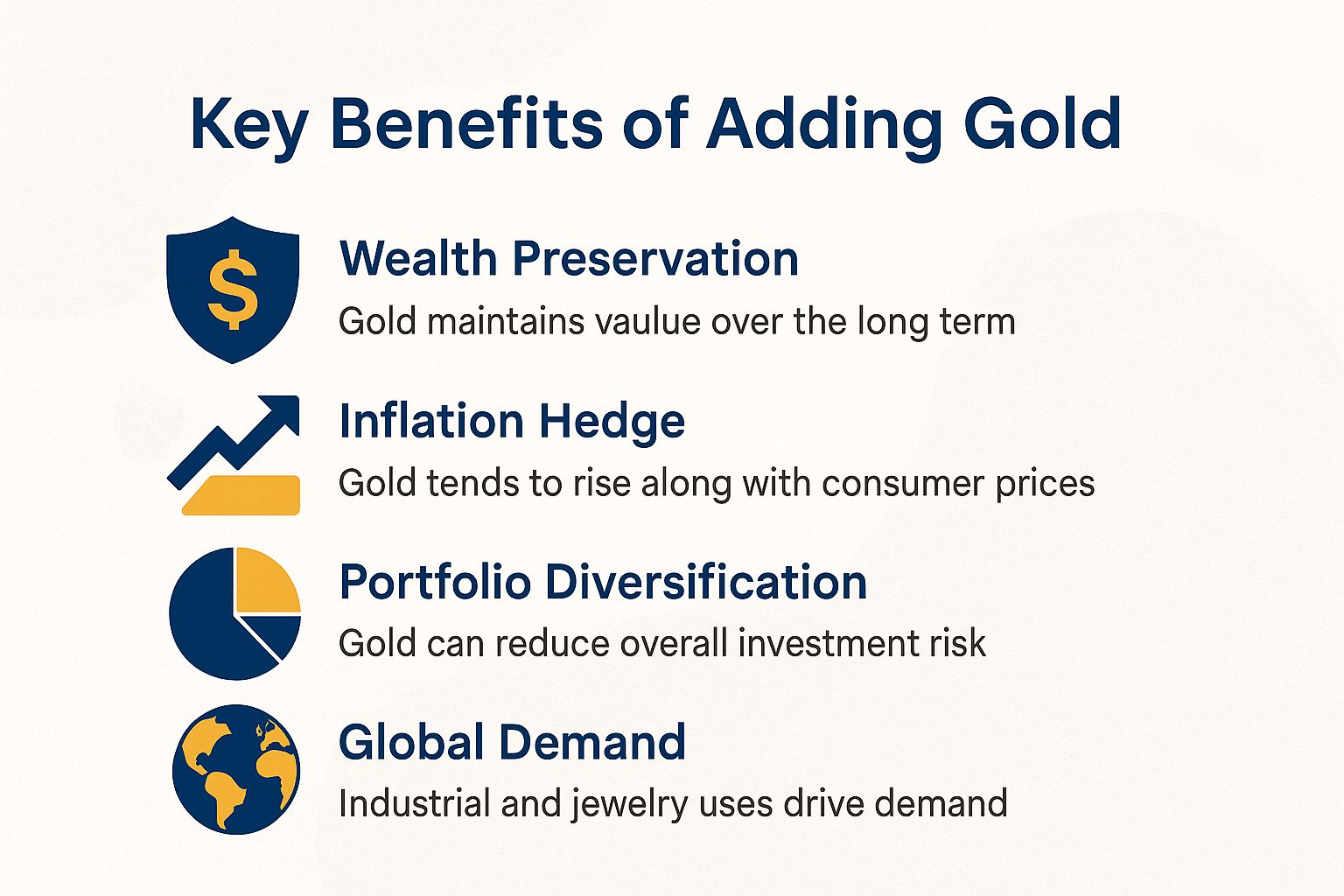 Key Benefits of Adding Gold